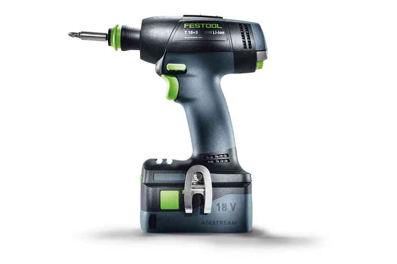Festool Akku-Bohrschrauber T 18+3 Li-Basic