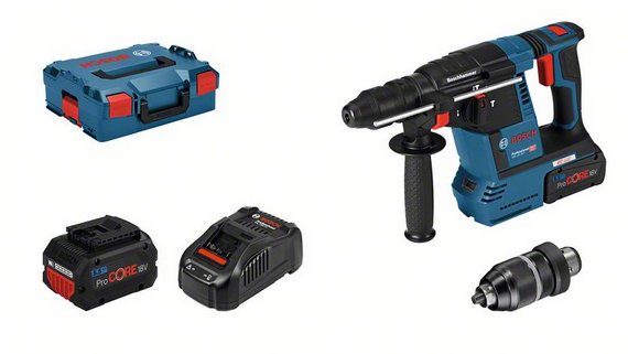GBH 18V-26 F Kombihammer 18 Volt 8.0 AH ProCore in L-Boxx 061191000E