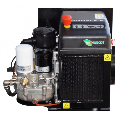 Aerotec Schraubenkompressor  COMPACK 2 TR - 90L PRO mit Trockner- 230 Volt