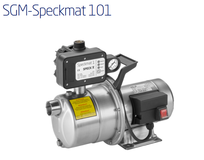 SGM-Speckmat 101, 0,60kW, 230V, mit 1,5m Kabel
