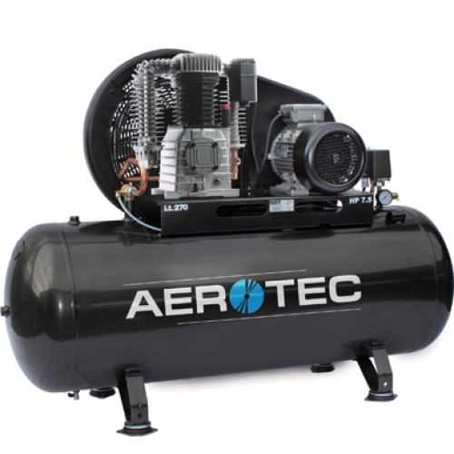 Aerotec Druckluft Kompressor Kolbenkompressor liegend  400 Volt