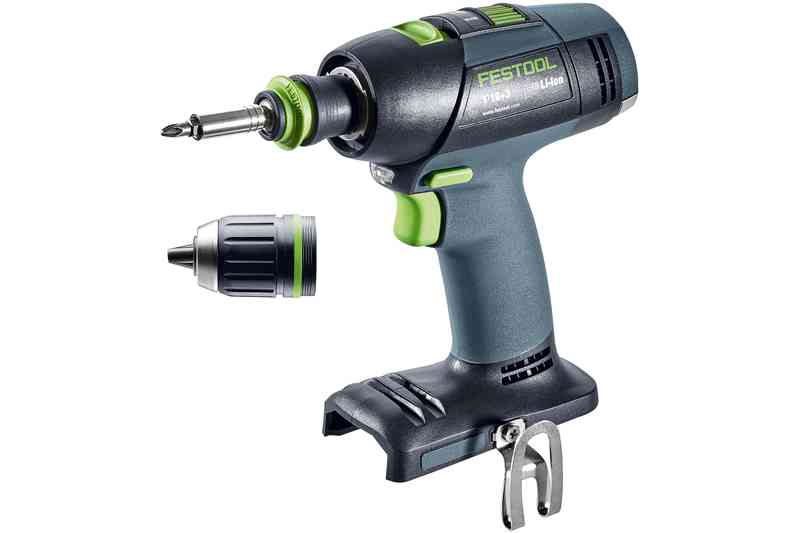 Festool Akku-Bohrschrauber T 18+3 Li-Basic