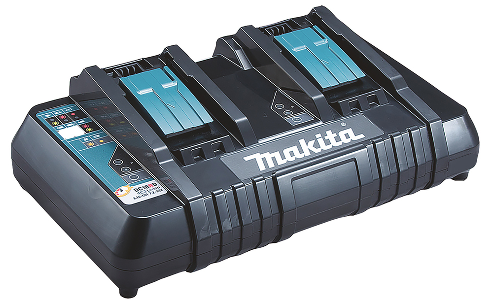 Makita Doppel-Schnellladegerät DC18RD
