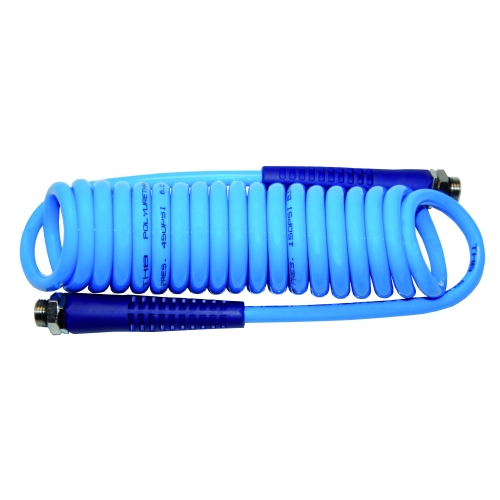 Aerotec Druckluft Spiral Schlauch Spiralschlauch 3 Meter Kompressor