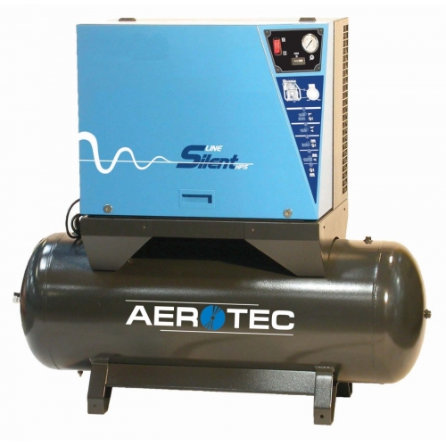 ölgeschmiert liegend Silent Kompressor Aerotec 270 L Kessel 10 bar