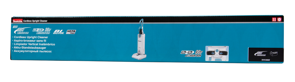 Akku-Bodenstaubsauger MAKITA DVC560Z 36V