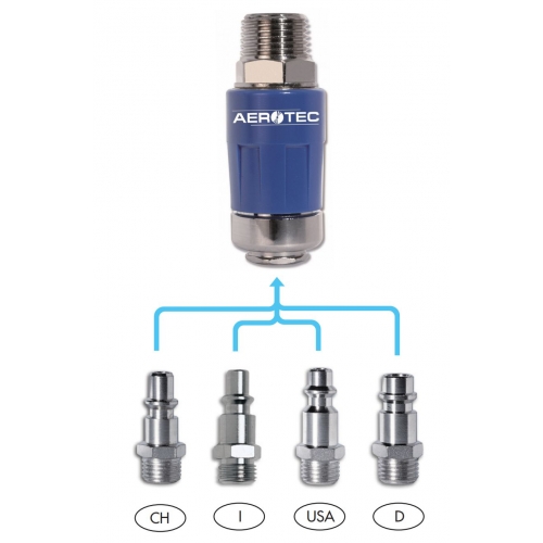 Aerotec EASY SAVE PRO Sicherheitskupplung  6 mm Tülle