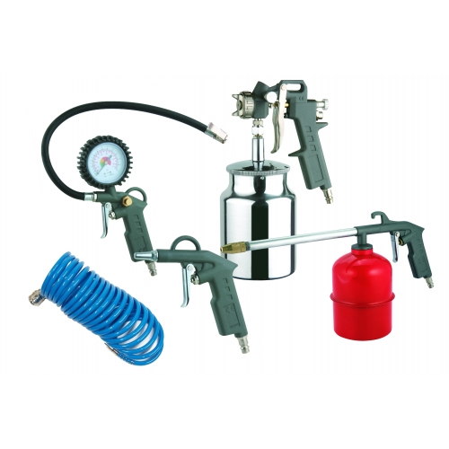 Aerotec Druckluftset 5 tlg. - Saugbecher