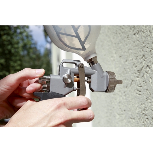 Aerotec Lackierpistole TECH ST 1,5 mm Düse mit PP Fließbecher