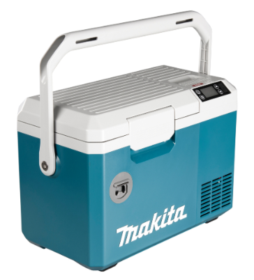 Makita Akku-Kompressor-Kühl- und Wärmebox CW003GZ01, 18V-40V max./230V 7 Liter ohne Akku und Ladeger