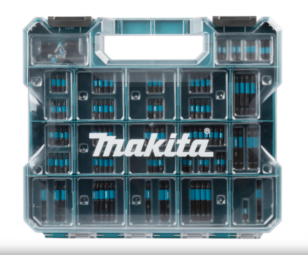 Makita Bit-Set 100-tlg. + Organizer Impact Black E-24826