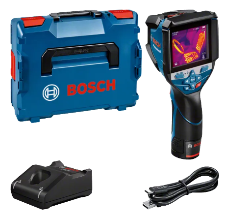 Bosch Wärmebildkamera GTC 600 C 12V mit 1x 2,0 Ah Akku und Lader in L-Boxx
