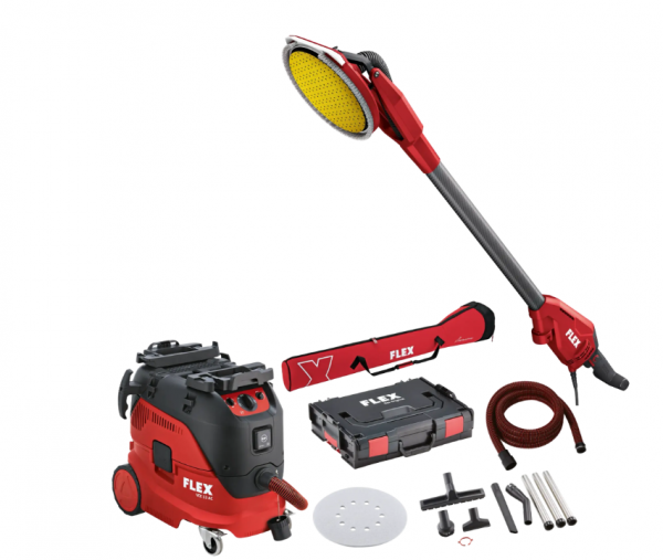 Flex GE 6 R-EC + VCE 33 M AC Set + Schleifpapier