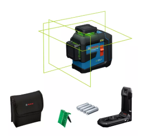 Bosch Linienlaser GLL 80-33 G mit Universalhalterung LB10 und Tasche