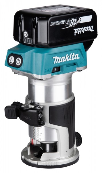 Makita Akku-Multifunktionsfräse DRT50ZJX2 ohne Akku im Makpac