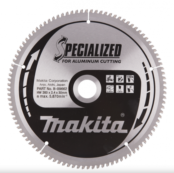 Makita Trennscheibe 260x30x2,4mm 100T