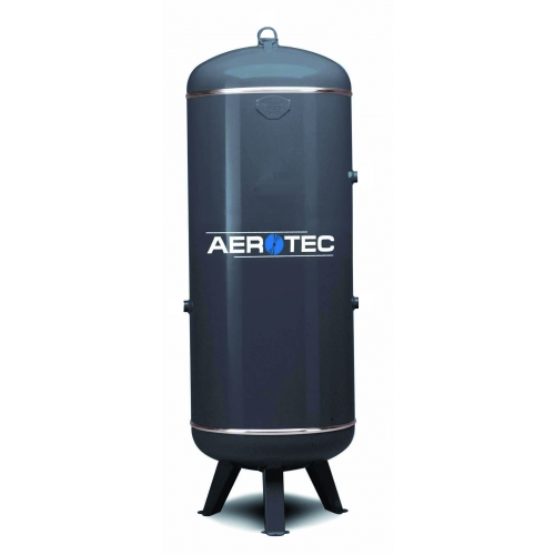 Druckluftkessel 90 L stehend - 10 bar gepulvert mit Anbausatz