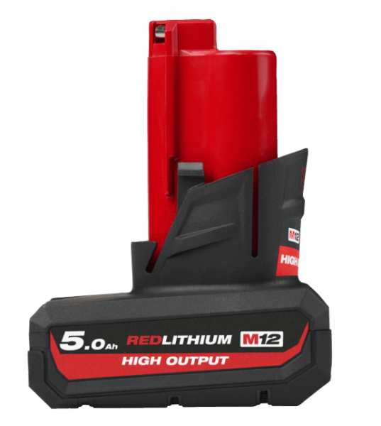 Milwaukee HIGH OUTPUT 5,0-Ah-Akku M12 HB5