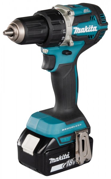 Makita DDF484RT3J Akku Bohrschrauber 18V + 3x Akku 5,0 Ah + Ladegerät + Makpac