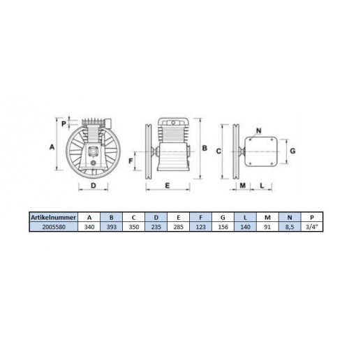 Vorschau: B3800B Aggregat - 11 Bar Vorschau: B3800B Aggregat - 11 Bar