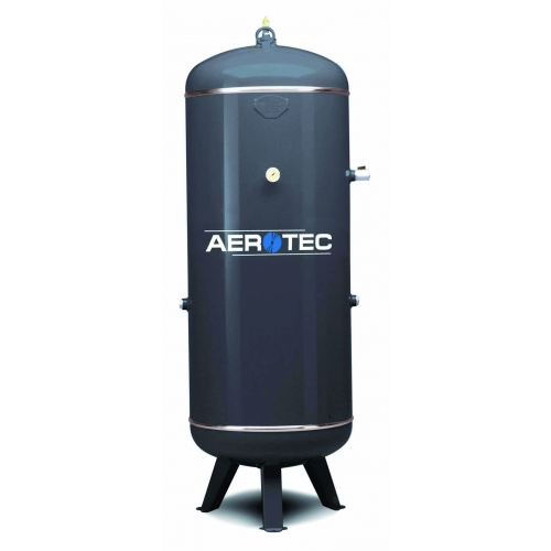 Aerotec Druckluftkessel 1000 L stehend - 11 bar verzinkt AD2000 mit Anbausatz