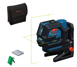 Bosch Kombilaser GCL 12V-50-22 CG + Drehhalterung RM20 in Tasche