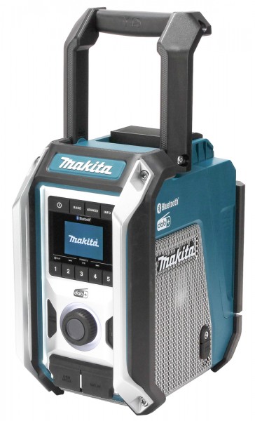 Makita Akku-Baustellenradio DMR115 DAB + Bluetooth+ Subwoofer